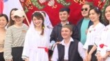 Serbia - Chinese tourists take part in a Serbian village wedding - China AFP screen grab