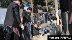جوانان پروان هنگام صفایی شهر