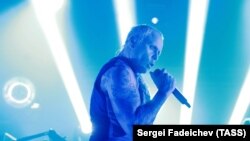 Концерт британской группы The Prodigy в Москве.