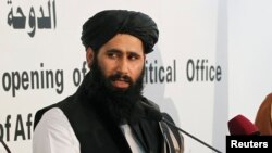 محمد نعیم وردک سخنگوی دفتر سیاسی طالبان در قطر