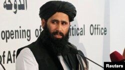 محمد نعیم سخنگوی دفتر سیاسی گروه طالبان در قطر