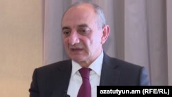 Президент Нагорного Карабаха Бако Саакяна,