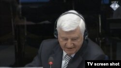 Prvoslav Davinić tokom svjedočenja