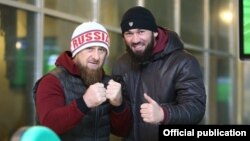 Рамзан Кадыров с "дорогим братом" Магомедом Даудовым