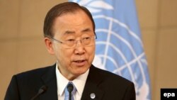 BMG-niň Baş sekretary Ban Ki Moon