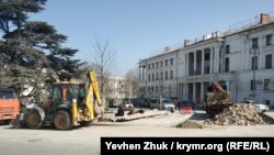 Место обнаружения подвала дома Хлудова и тоннеля на площади Лазарева