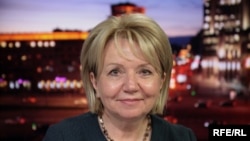 Эмилия Слабунова, председатель партии "Яблоко"