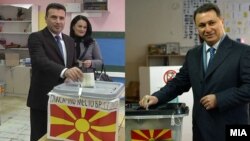 Лидерите на СДСМ и на ВМРО-ДПМНЕ, Зоран Заев и Никола Груевски