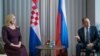 Kitarović: Možemo pomoći u popravljanju odnosa Rusije i EU