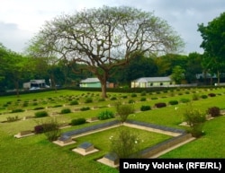Кладбище погибших на бирманском фронте