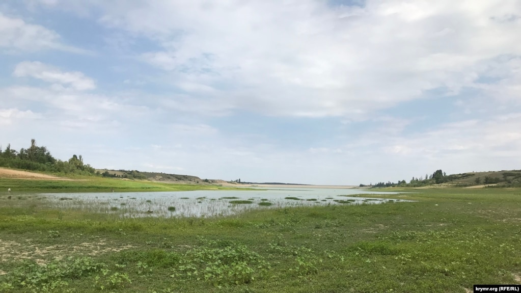 Белогорское водохранилище, 18 июля 2020