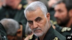 Командующий иранскими силами «Кудс» Касем Сулеймани. 
