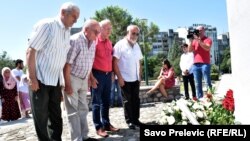 Odavanje počasti žrtvama Srebrenice i ostalima stradalim na prostorima bivše SFRJ ,Podgorica, 11. jula 2018.