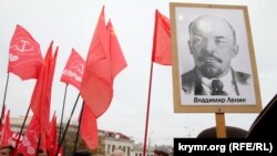Митинг КПРФ в Симферополе, иллюстрационное фото
