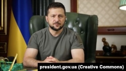 Украинскиот претседател Володимир Зеленски 