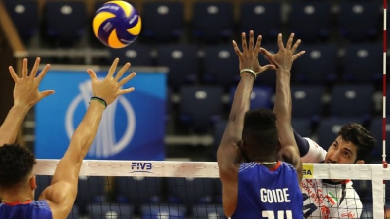 پیروزی‌ والیبال ایران مقابل کوبا در والیبال قهرمانی جهان