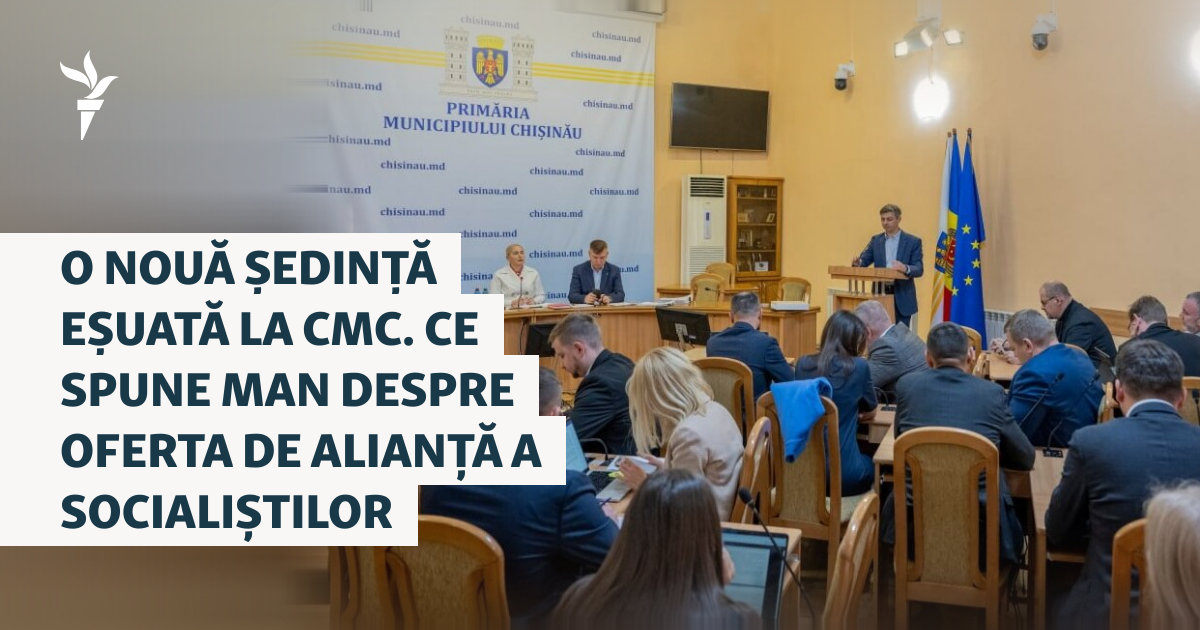 O nouă ședință eșuată la CMC. Ce spune MAN despre oferta de alianță a socialiștilor