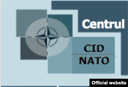Centrul de informare NATO din Chisinau - logo.