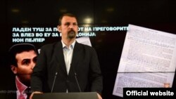 Наум Стоилковски, портпарол на ВМРО-ДПМНE