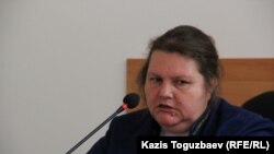 Алматының Бостандық аудандық сотының судьясы Татьяна Черныш. 15 маусым 2016 жыл.