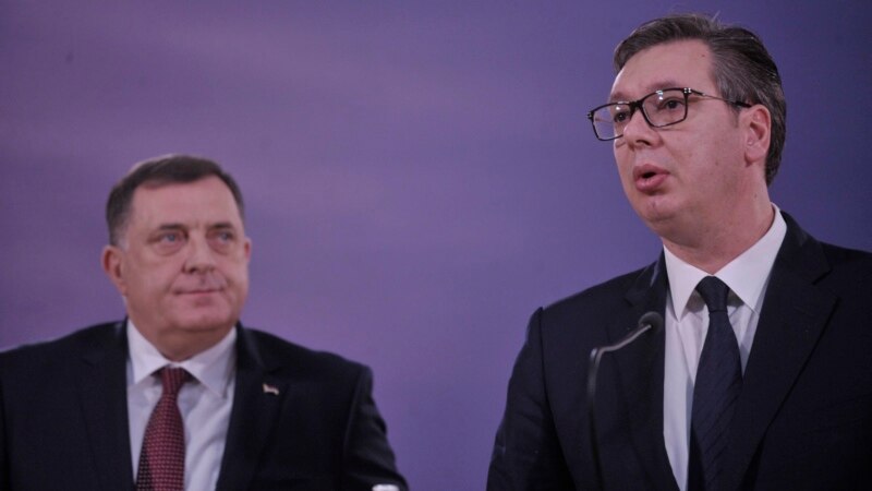 Most: Može li se Vučić odreći Dodika?