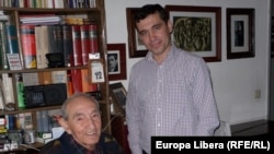Efim Krimerman și profesorul Sergiu Musteață, Aachen (Foto: Sergiu Musteață)