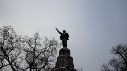 Памятник Ленину в Евпатории, фото 2017 года