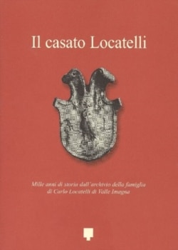 Герб Локателли на книге, посвященной истории его рода