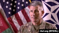 جنرال جان نیکلسن قوماندان ماموریت حمایت قاطع در افغانستان