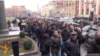 Բողոքի ակցիայի մասնակիցները շարժվում են դեպի Քննչական կոմիտեի շենք, 9-ը փետրվարի, 2015թ․