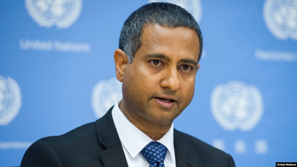 UN special investigator on religious freedom Ahmed Shaheed (file photo)