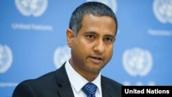 UN special investigator on religious freedom Ahmed Shaheed (file photo)