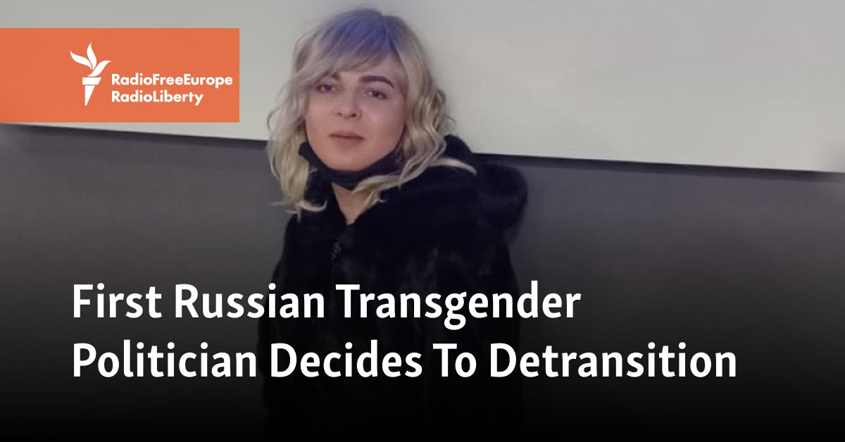 First Russian Transgender Politician Decides To Detransition