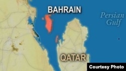 Бахрейннің картасы. Көрнекі сурет.