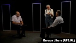 În studioul Europei Libere la Chișinău