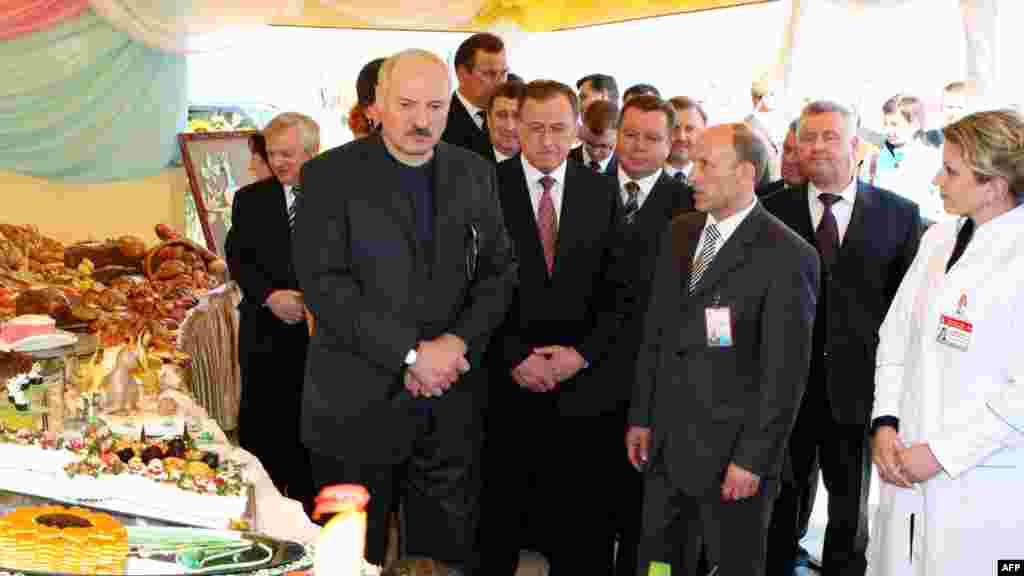 Лунинеце вахана волуш, стоьлан дайшца цхьанакхеттера Лукашенка, 2011
