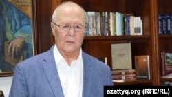 Мурат Ауэзов, культуролог, писатель, бывший посол Казахстана в Китае. Алматы, 4 сентября 2019 года.