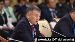 Мұхтар Тайжан Ұлттық қоғамдық сенім кеңесінің жиынында отыр. Нұр-Сұлтан, 20 желтоқсан 2019 жыл.