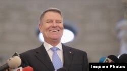 Președintele Klaus Iohannis, Palatul Cotroceni, București (foto arhivă)