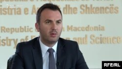 Архивска фотографија- министерот за образование Арбер Адеми