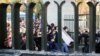 Iranian students clash with riot police during an anti-government protest around the University of Tehran, Iran, 30 December 2017. File photo