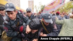 Затримання в Єревані, 21 квітня 2018 року 