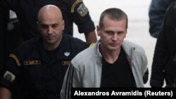 Задержанный в Греции россиянин Александр Винник, подозреваемый в мошенничестве и отмывании денег.