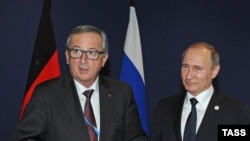 Jean Claude Juncker i Vladimir Putin prilikom jednog od ranijih susreta