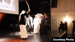 جانب من فعاليات المهرجان الثقافي العربي الأهوازي في السويد