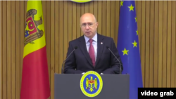 Premierul Pavel Filip la o conferință de presă la Chișinău