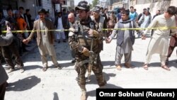 На месте теракта в Кабуле 