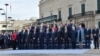 Участники саммита ЕС на Мальте (Валетта, 3 февраля 2017 г.)
