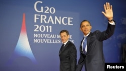 Nicolas Sarkozy (left) and Barack Obama have at least one opinion in common.