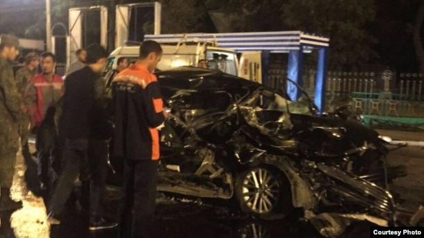 После аварии с участием Фаромуза Саидова